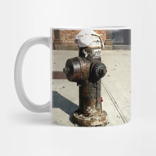 Hot Hydrant, Bowery, Manhattan, NYC Mug